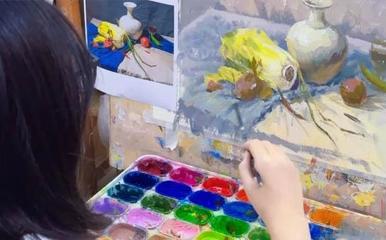 走進長沙定一藝術培訓學校 在筆墨間探尋繪畫之美